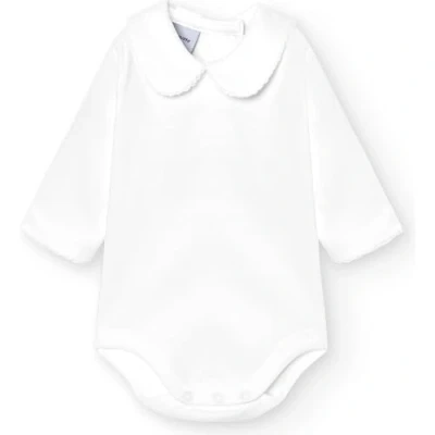 Afbeelding van babidu Unisex Baby Body Cuello Algodon, wit, 6 Maanden