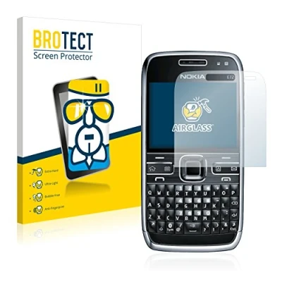 Afbeelding van BROTECT Glas Screen Protector voor Nokia E72 Schermbeschermer [9H Hardheid, Beschermglas Folie niet Gehard Glas]