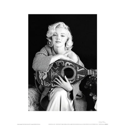 Afbeelding van Kunstdruk Marilyn Monroe Lute 60x80cm