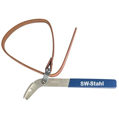Afbeelding van SW Stahl 04000L oliefilter bandsleutel, bandlengte ca. 460 mm, universeel inzetbaar