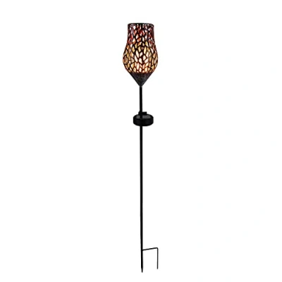 Afbeelding van Lumisky solar staande led buitenlamp rose tuinprikker