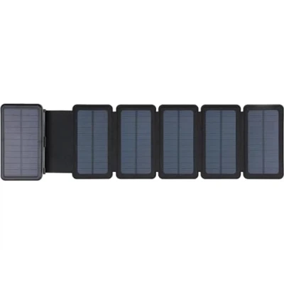 Afbeelding van Sandberg Solar 6 Panel Powerbank 20000 Lithium Polymeer (LiPo) mAh Zwart