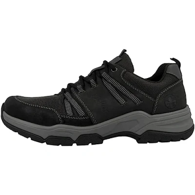 Afbeelding van Rieker Heren B4311 Sneakers, zwart 00, 41 EU