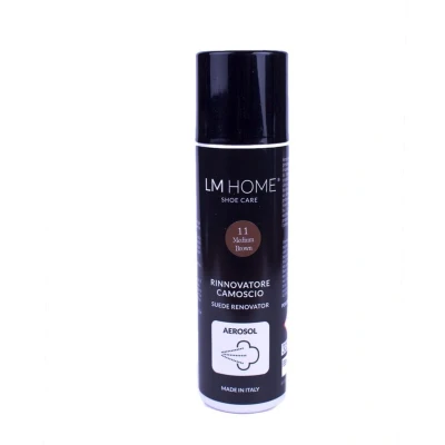 Afbeelding van LM HOME suede renovator spray + nubuck Kleur: Medium bruin Inhoud: 250 ml