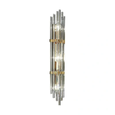 Afbeelding van austrolux Wandlamp Ontario, 60 cm, 24 K verguld, glas