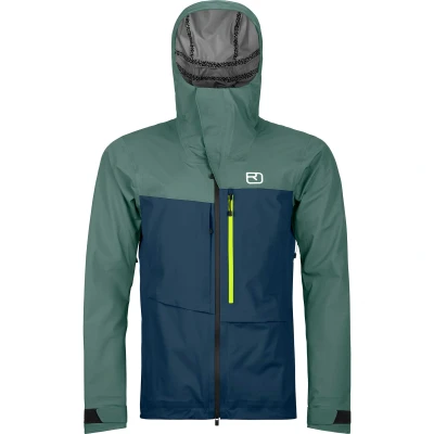 Afbeelding van ORTOVOX Men 3L Ravine Shell Jacket Deep Ocean maat XL