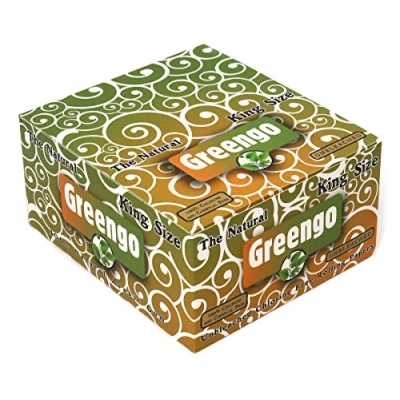 Afbeelding van Greengo King Size Regular vloei x 50 boekjes 33 = 1650 papieren