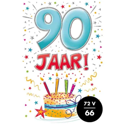 Afbeelding van Verjaardagskaart That funny age 90 jaar B