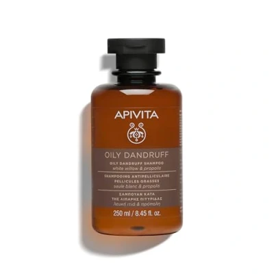 Afbeelding van Apivita Oily Dandruff Shampoo (vette roos)