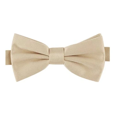 Afbeelding van Ladeheid Smal Vlinderdas Strikjes voor Kinderen Lengte: 10 cm, Breedte: 5 cm Beige LA SR MJ