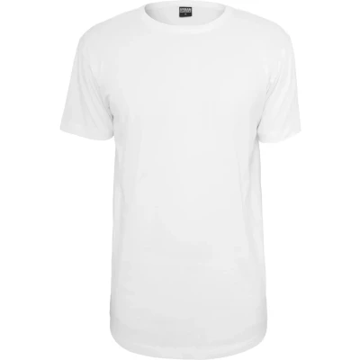 Afbeelding van Urban Classics Shaped LONG DO NOT USE Tshirt basic, Heren, Maat: Large, White