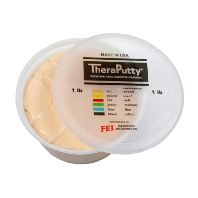 Afbeelding van Antimicrobiële CanDo TheraPutty klei 450 g beige (extra licht)