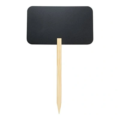Afbeelding van Securit Krijtbord Rechthoek met houten paaltje, incl. krijtstift dun wit