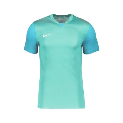 Afbeelding van Nike Heren Short Sleeve Top M Nk Df Trophy V Jsy Ss, Hyper Turq/Chlorine Blue/Wit, DR0933 354, XS
