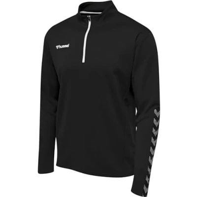 Afbeelding van Hummel Hmlauthentic Sweater, Heren, Maat: Small, Black/white