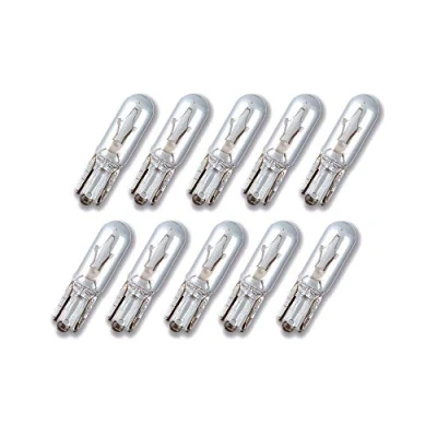 Afbeelding van Kummert Business Gloeilamp snelheidslamp glazen sokkellamp signaallamp T5 12V 1,2W W2x4.6D 1,2 Watt (10)
