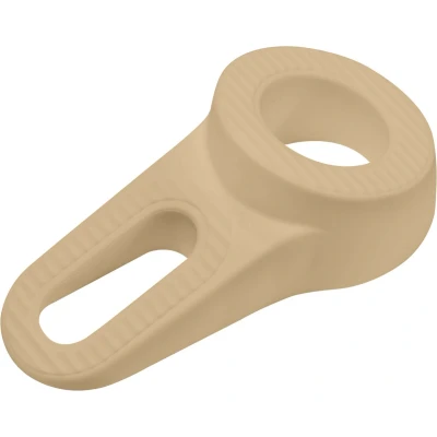 Afbeelding van Deltafix Block it Deurwig beige TPE kunststof 12 x 3,8 cm deurstopper Deurstoppers