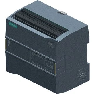 Afbeelding van Siemens simatic s7 1200f 1214 fc compact cpu dc relais 14di 24vdc 10do 2a 2ai 0 10vdc voeding 20 4 28 8vdc 125kb 6es7214 1hf40 0xb0