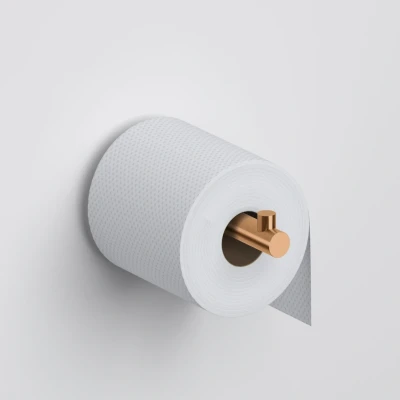 Afbeelding van Clou Kaldur toiletrolhouder recht brons geborsteld