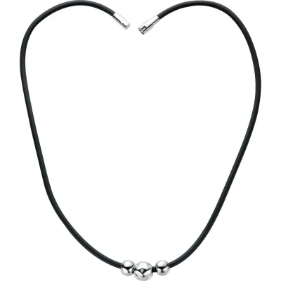 Afbeelding van Behave Klassieke ketting zwart met magneetsluiting