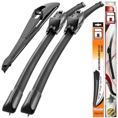 Afbeelding van Recambo Ruitenwissers voor en achter, compatibel met Peugeot 3008, bouwjaar 2009 2016, set van 3 stuks, 700 mm / 750 300 mm)