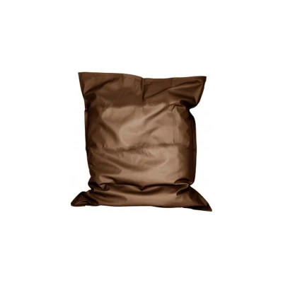 Afbeelding van Zitzak leatherlook brons met binnenzak 140x110x20 cm