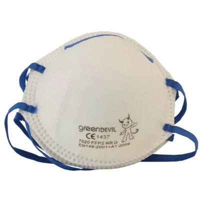 Afbeelding van Connex Ffp2 Stofmaskers 2 Stuks Wit/Blauw