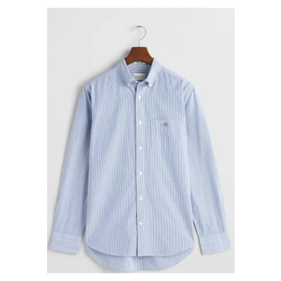 Afbeelding van Gant casual overhemd Maat: 5XL Grote maten herenkleding Big &amp; Tall