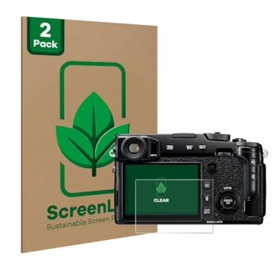 Afbeelding van ScreenLeaf Screenprotector voor Fujifilm X Pro2 Duurzame schermbescherming Folie Beschermfolie transparant (2 Stuks)