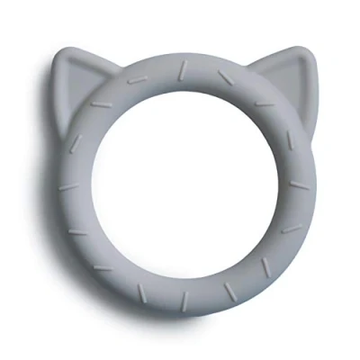 Afbeelding van Mushie bijtring cat stone