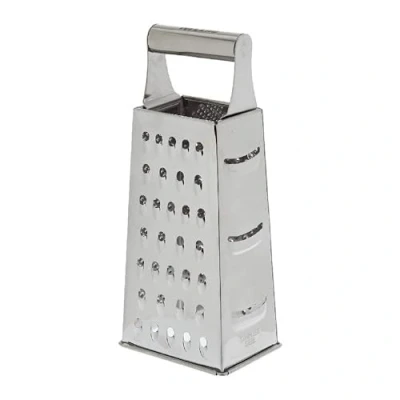 Afbeelding van PARENCE. 4 zijdige multifunctionele rasp met ergonomisch handvat Roestvrij staal, veelzijdigheid, duurzaamheid 20 cm