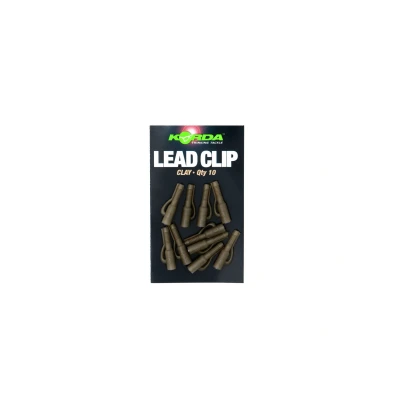 Afbeelding van Korda Lead Clip (10 pcs) Kleur : Gravel