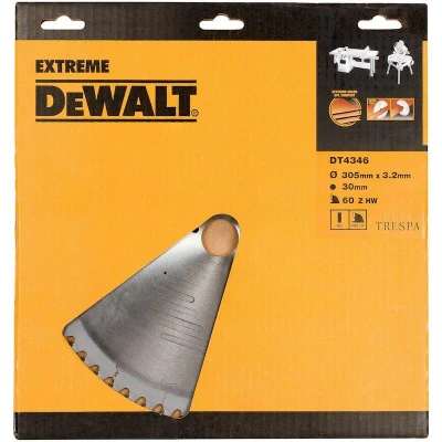 Afbeelding van DeWalt Accessoires Cirkelzaagblad geschikt voor Trespa®, 305x30x60t, HT, positief 5, kerf 3,2mm DT4346 QZ