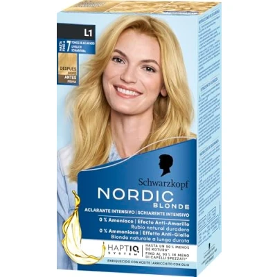 Afbeelding van Schwarzkopf Nordic Blonde L1 Aclarante Intensivo 0% Amoniaco