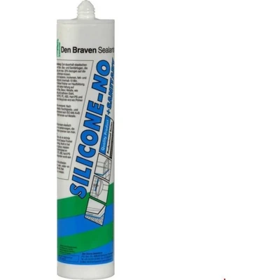 Afbeelding van Zwaluw Silicone NO plus Sanitary wit koker 310 ml