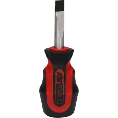 Afbeelding van KS Tools 159.1124 ERGOTORQUEplus Schroevendraaier, zaagsnede, kort, 8 mm