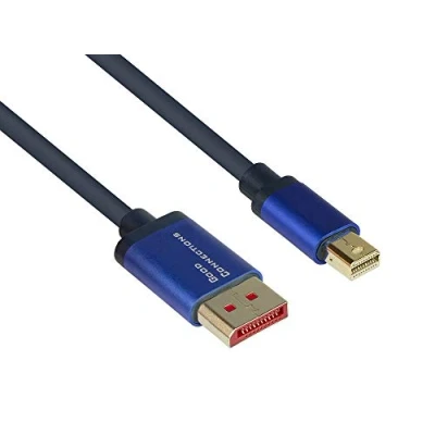 Afbeelding van Good Connections GC 4824 SF010B DP1.4 male naar Mini DP 1.4 Flex 8Ka60 Hz 1.0 m (1 m, DisplayPort), Videokabel