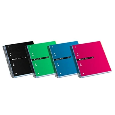 Afbeelding van Set notitieboekjes ENRI Multicolour A5 4 Onderdelen 160 Lakens