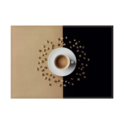 Afbeelding van IEZZY horeca en cate Placemat koffiekop
