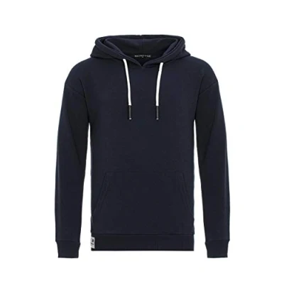 Afbeelding van Oversize pullover voor heren, capuchonpullover, hoodie, sweater Premium Basic Real, M2190 Blauw, XL