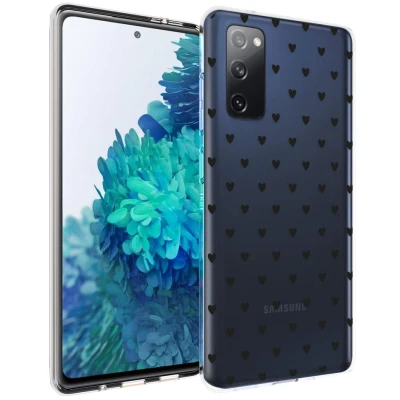 Afbeelding van Samsung Galaxy S20 FE Hoesje Siliconen en TPU (zacht) iMoshion Backcover/Softcase Transparant Telefoonhoesje