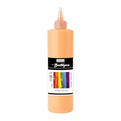 Afbeelding van acrylverf 500 ml hoogwaardige voor kunstenaars, knutselen (huidskleur)