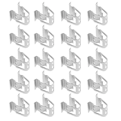 Afbeelding van 20Pcs Auto Achterklep Deksel Voering Bevestigingsmiddelen 8T0853107 Metalen Boot Trim Retainer Gesp Clip Montagebeugel Interieur Fittings