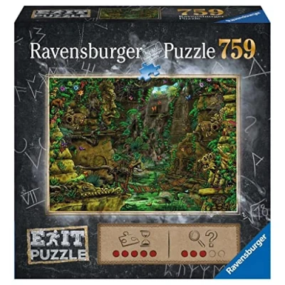 Afbeelding van Ravensburger EXIT Puzzle 19951 Tempel in Angkor Wat 759 Teile: meets Mystery