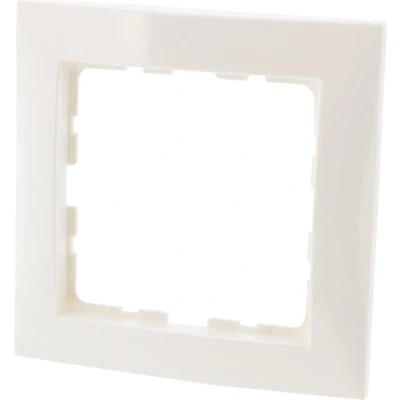 Afbeelding van Berker S1 afdekraam inbouw 1 voudig polarwit set 10 stuks 54.103.21