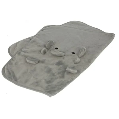 Afbeelding van Kerbl Puppydeken haas olifant, hondendeken knuffeldeken, fleece 72 x 51 cm