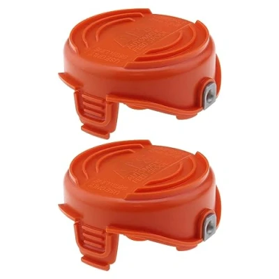 Afbeelding van 2 STKS String Trimmer Spoel Cap Compatibel met Black &amp; Decker GL7033 GL8033 GL9035 GL315 GL350 GL651S BGL652 90583594 Grastrimmer Cover