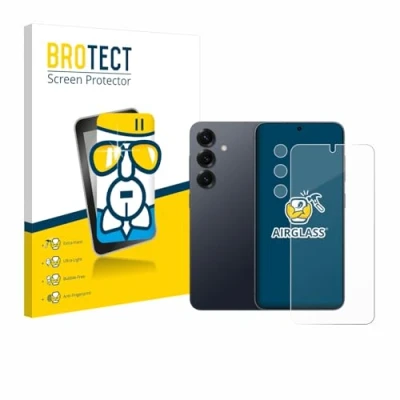Afbeelding van BROTECT Screenprotector voor Samsung Galaxy S25 (Voor+Camera) Folie Beschermfolie Beschermglas transparant