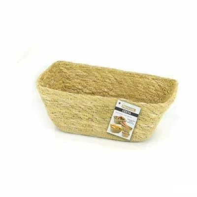 Afbeelding van Veelzijdige mand Privilege Zeegras Rechthoekig 11 x 6,5 7 cm (24 Stuks)