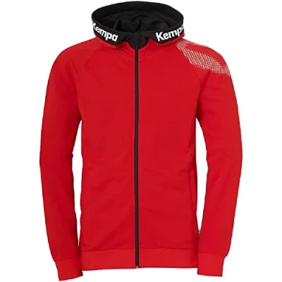 Afbeelding van Kempa CORE Sweater met rits voor kinderen, Maat: 116, Rot
